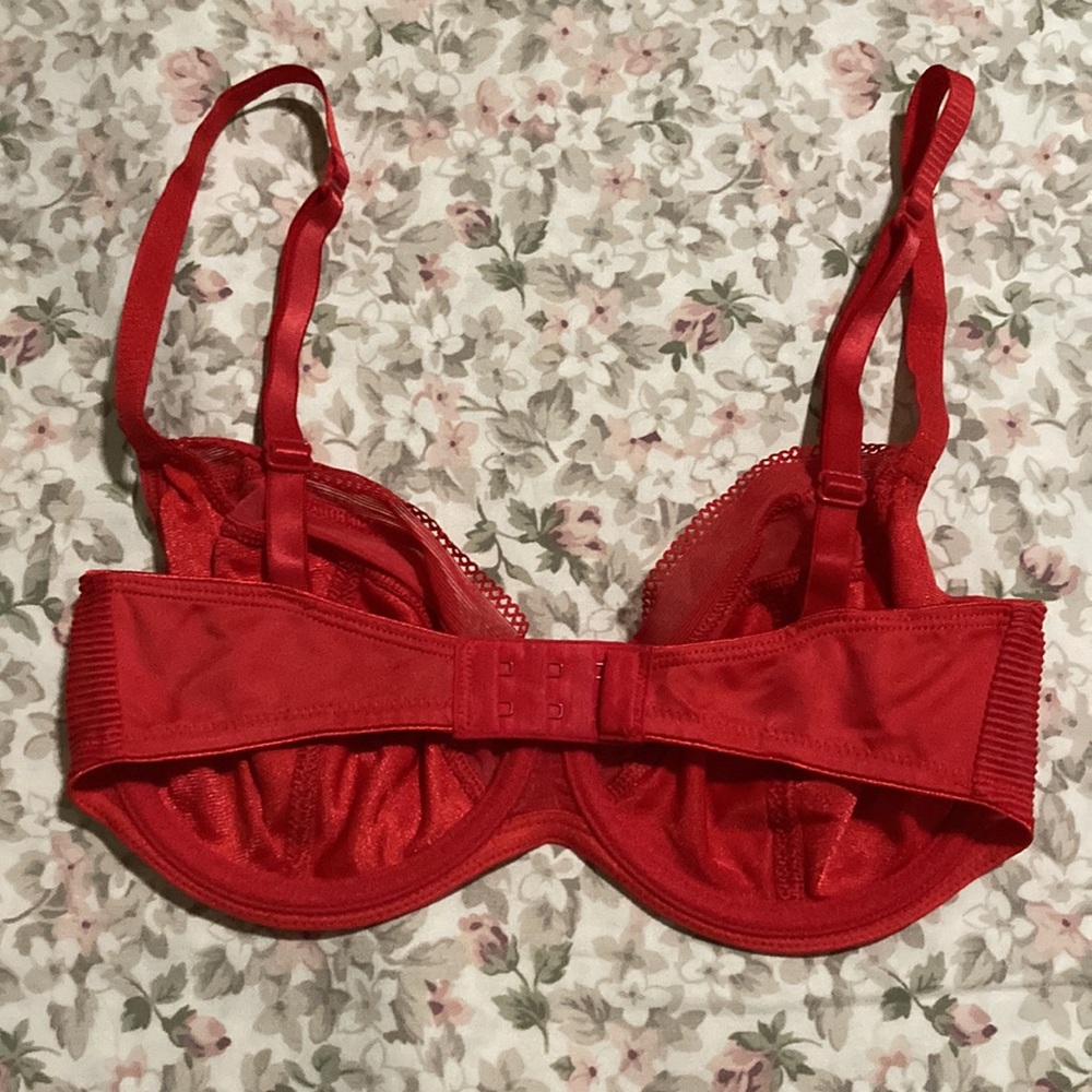 Conturelle Red Bra - Picture 2 of 9